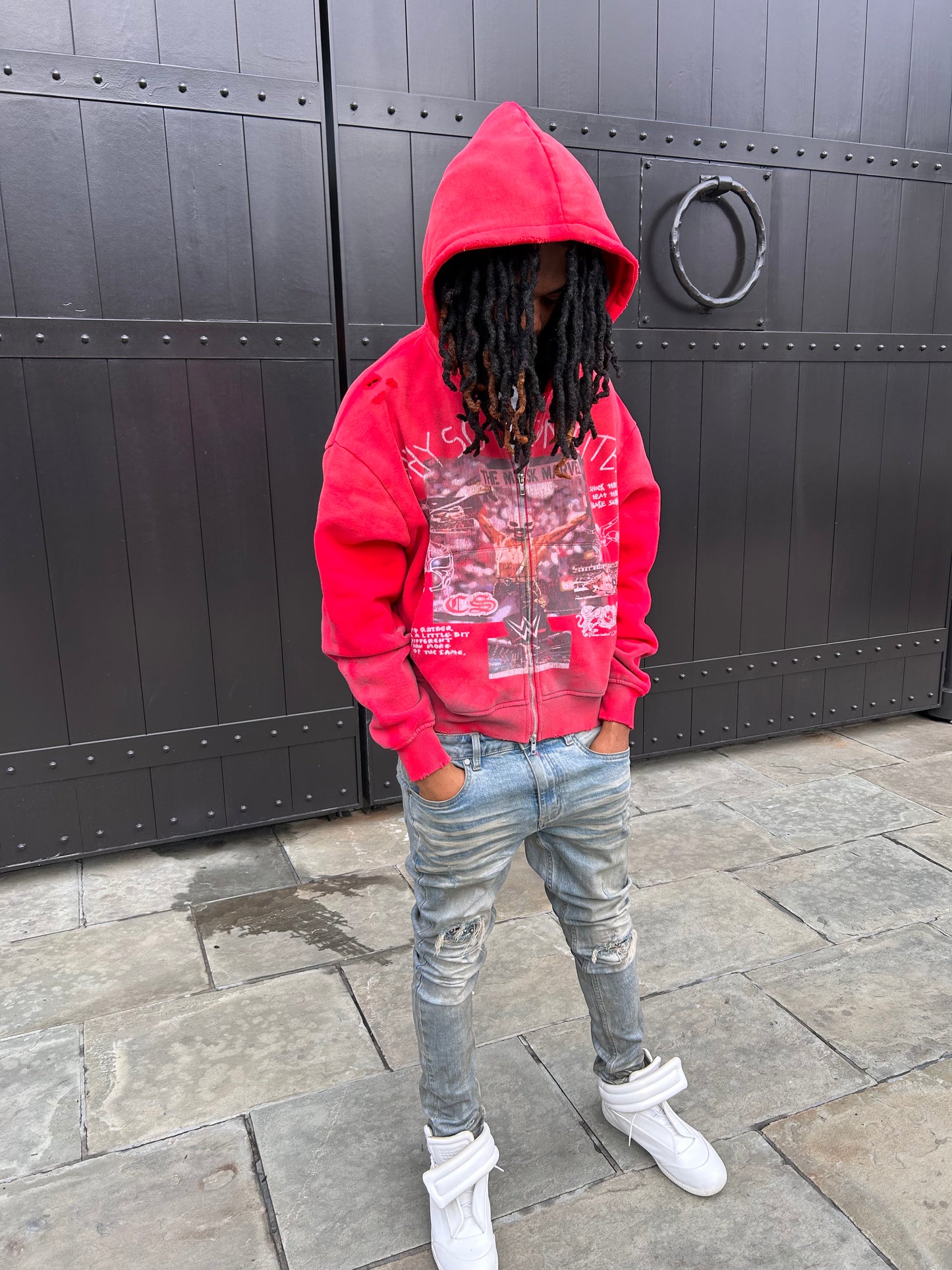 Red Mysterio Zip Up