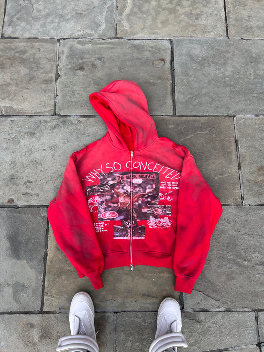 Red Mysterio Zip Up