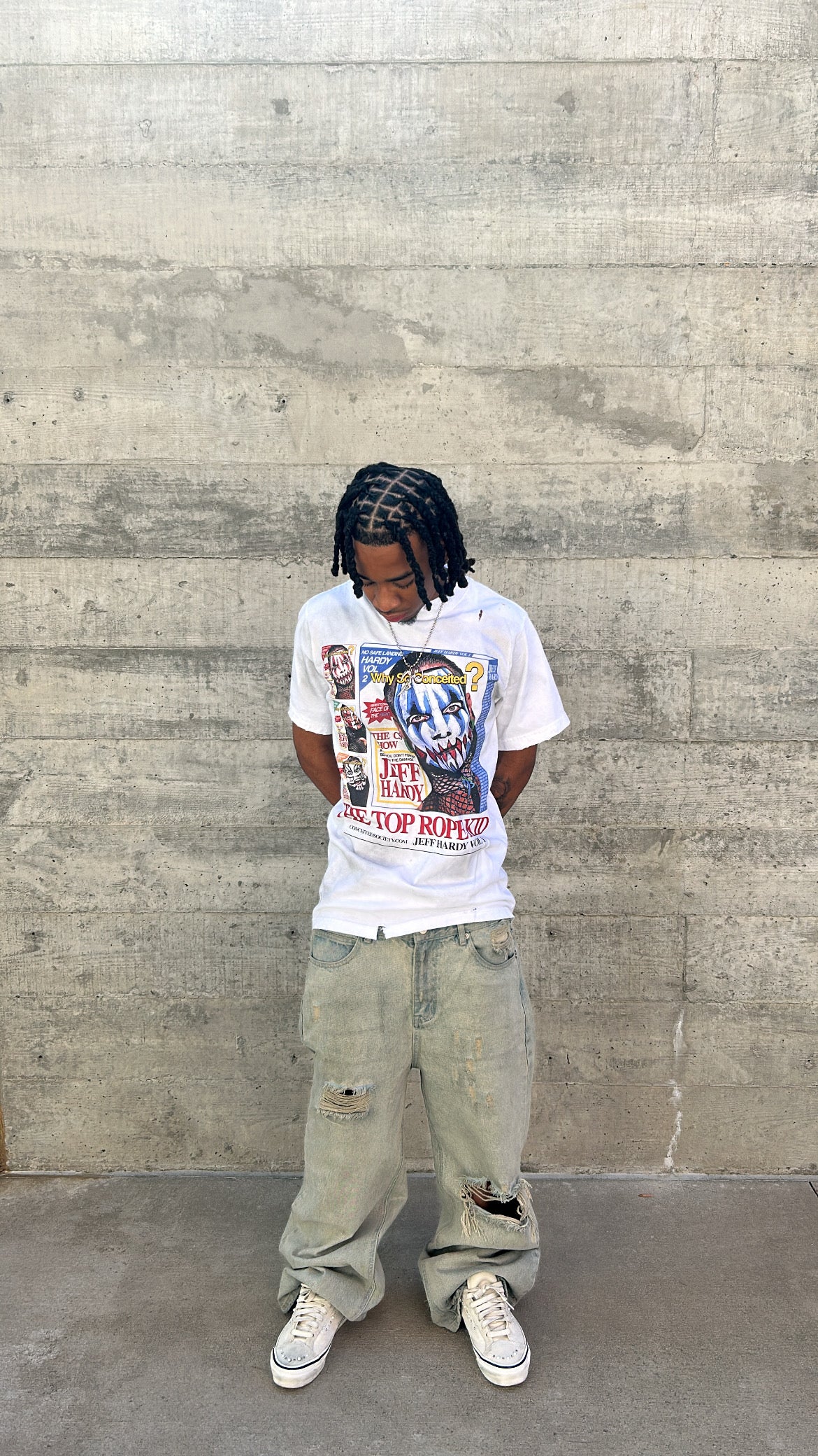 White Jeff Hardy Tee