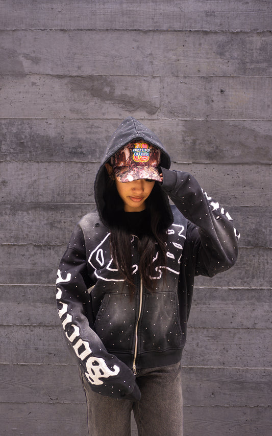 CS ABBREVIATION ZIP UP